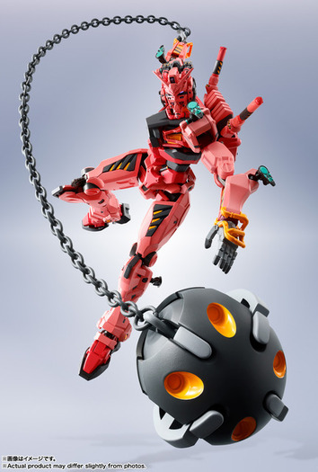 GQuuuuuuX」長い脚も自由自在♪ 最新鋭MS・赤いガンダム＆白い