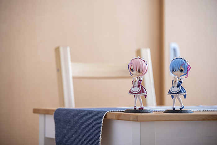 鬼がかった 可愛さの姉妹と過ごす日常生活 Re ゼロから始める異世界生活 ラムとレムの Q Posket シリーズが展開中 5枚目の写真 画像 超 アニメディア