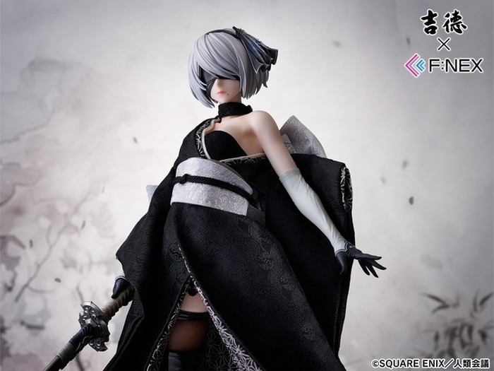 約20万円！「NieR:Automata」2Bが“日本人形”としてフィギュア化