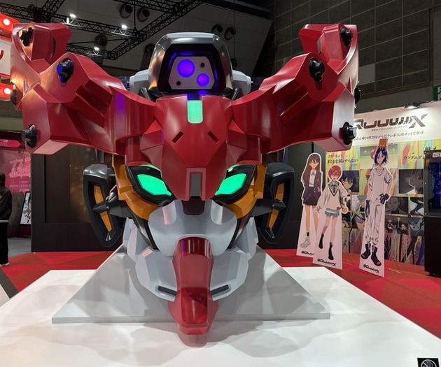 AnimeJapan 2025】ジークアクスの巨大な頭は“等身大”！「ブルロ