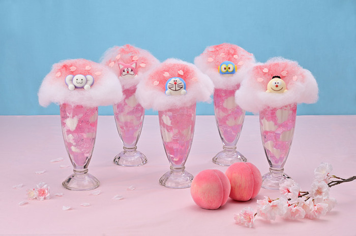 ドラえもん F'sキッチン」さくらテーマのドリンク登場♪ ポコニャンや