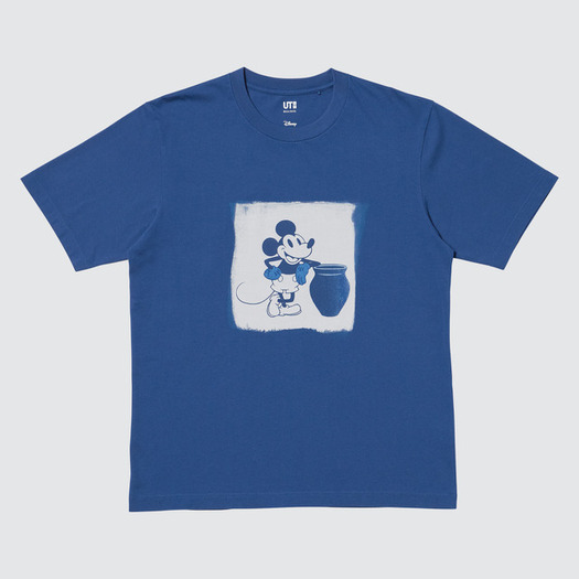 ディズニー」 ×ユニクロ「UT」発売♪ 藍師・染師BUAISOUによる青の