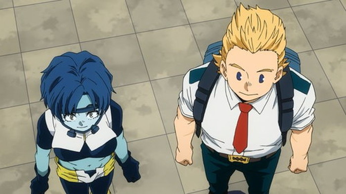 ナイトアイはある試験をデクに投げかける Tvアニメ第4期 僕のヒーローアカデミア 第3話あらすじと場面カットを紹介 4枚目の写真 画像 超 アニメディア