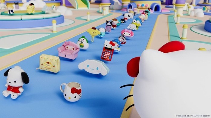 シナモロール、プリン、マイメロ、クロミ、キティ5点 サンリオキャラクターズ プチパーツ | ハローキティ キティ マイ