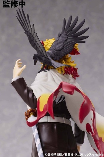 鬼滅の刃 無限列車編」エンドロールの煉獄杏寿郎をフィギュア化！鎹鴉