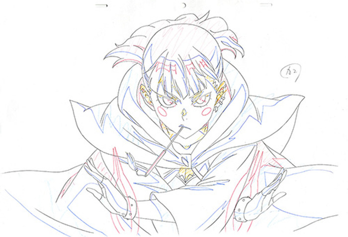 剣を放り投げて攻撃をするリゼロッテ ラディアン 第２シリーズ第7話の原画を公開 超 アニメディア