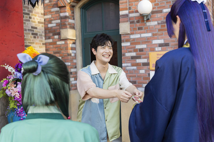 薬屋のひとりごと」壬氏役の声優・大塚剛央が猫猫＆壬氏に対面し