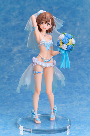 とある科学の超電磁砲」純白の水着、まぶしい笑顔…御坂美琴が