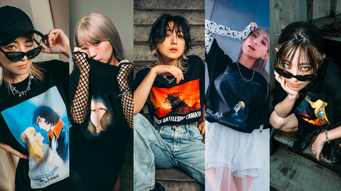 宇宙戦艦ヤマト 全記録展」庵野秀明、美樹本晴彦たちのTシャツ