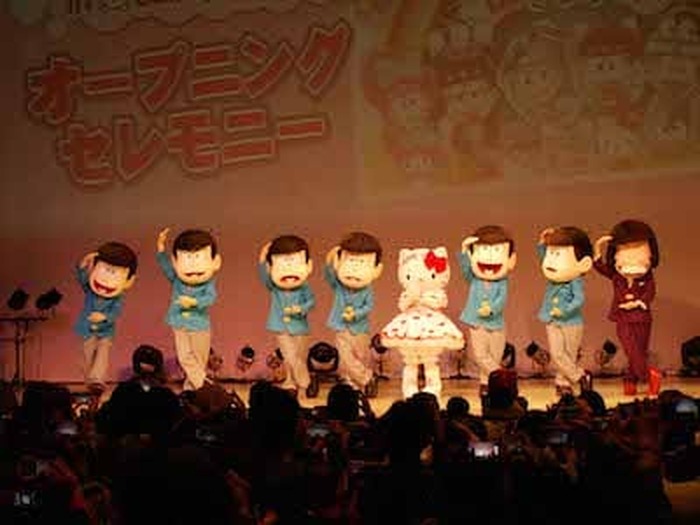 6つ子たちがピューロランドで大暴れ おそ松さん In サンリオピューロランド オープニングセレモニー レポート 超 アニメディア