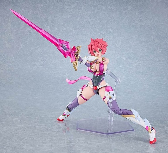 肉感たっぷりの“美爆ボディ”！キューティーハニーがプラモデルで