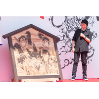 「真・侍伝 YAIBA」青山剛昌が3日間かけて書き上げた大絵馬を奉納！「200年経った時に、令和の時代を象徴する世相の絵として」東京・浅草寺イベントレポ 画像