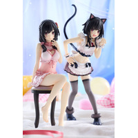 「このすば」めぐみんが猫耳メイド、ゆんゆんがネグリジェ姿でフィギュアに！ 原作版のイラストがモチーフ 画像