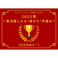 2025年一番活躍した＆“推せた”声優は？ アンケート〆切は12月17日【アニメ！アニメ！総選挙】 画像