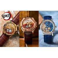 「鬼滅の刃」我妻善逸、煉獄杏寿郎、嘴平伊之助の日輪刀がカッコいい！ 腕時計・GARRACKの完売モデルが再販決定！ 画像