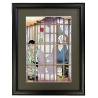 「ゲ謎」完売した“鬼太郎の父と水木”の浮世絵が再販！こっそり一献交わす…粋な構図に注目 画像