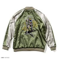 「ガンダム 鉄血のオルフェンズ」ガンダム・バルバトスを大胆に刺繍デザイン！リバーシブル仕様のスカジャン登場 画像