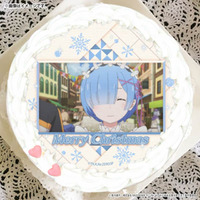 「リゼロ」エミリア、レム、ラム…どの推しキャラを選ぶ？ 見ても食べてもおいしいクリスマスケーキ登場 画像
