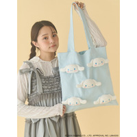 シナモロールやポムポムプリンの“もこもこ”ぬいが激カワ！サンリオキャラクターズ×merry jennyのコラボトート登場♪ 画像