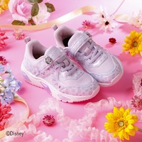 アナ＆エルサ、アリエル、ラプンツェルをイメージしたキッズ向けスニーカー発売！通園・通学でお姫様気分に♪ 画像