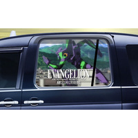 まるで“エヴァ走り”!? 「エヴァタクシー」が走行中！Blu-ray BOX発売記念 画像