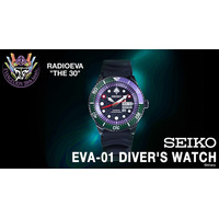 「エヴァ」ロンギヌスの槍が秒針で時を刻む― セイコーのコラボウオッチが300本限定＆12万円で登場 画像