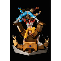 あーーっと夢のドッキングだーーーっ!!「キン肉マン」“マッスルドッキング”の決定版!! 32万円超えの臨場感抜群なフィギュア登場 画像