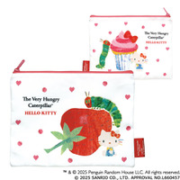 「サンリオ」キティ×はらぺこあおむし♪ ラブリーなコラボがかわいすぎー！ トートバッグやポーチなどカプセルトイに登場 画像