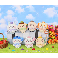 「ちいかわ」ハチワレ、うさぎたちとピクニック＆江戸へ♪ スマホアプリ「ちいぽけ」公式グッズ第1弾が登場 画像