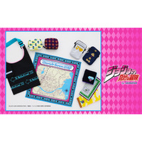 「ジョジョ」“杜王町”マップハンカチや、“猫草（ストレイ・キャット）”ポーチも！ウニャウニャカワイイ♪「ダイヤモンドは砕けない」雑貨アイテム登場 画像