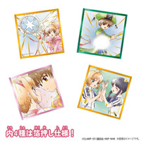 「CCさくら」さくら、知世、小狼との想い出を手元に…♪ 秋穂＆海渡も登場！クリアカード編の場面写がプチ色紙に 画像