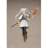 【待望の再販】フリーレンが可動フィギュアになっちゃった☆ 困り顔な表情パーツや付け替えツインテールも付属♪ 画像