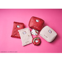 ハローキティ、いちごのリボンで上品おめかし♪「Maison de FLEUR」コラボで特別コレクションがファミマ、書店で展開 画像