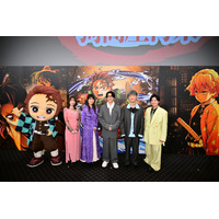 「鬼滅の刃」花江夏樹、猗窩座役・石田彰の存在の大きさ明かす「引っ張ってもらった」下野紘、上田麗奈、櫻井孝宏、早見沙織ら登壇の「無限城編 第一章」舞台挨拶が開催【レポ】 画像