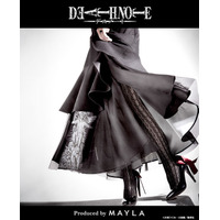 「DEATH NOTE」月やL、リュークがふわりと覗く…静謐な闇とエレガントな女性像を重ねて「MAYLA」ゴシックなスカート登場 画像