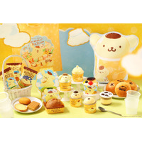 ポムポムプリンの“プリン”でお誕生日＆30周年をお祝い♪ 「パステル」コラボでシュークリームも初登場！ 画像