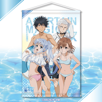 キュートな水着姿にドキドキ♪「とある」インデックス＆美琴に、当麻、アクセラレータも水着姿に!? 描き下ろしオンラインくじ販売 画像