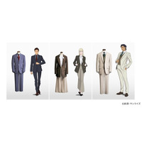 ハサウェイ、ギギ、ケネスをイメージしたスーツ！ 「機動戦記ガンダム 閃光のハサウェイ」オーダースーツ＆シャツ＆ネクタイが登場 画像