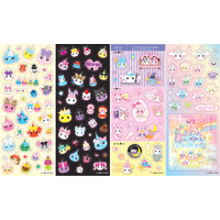 ぷっくり＆キラキラ＆ツルツル♪ 「ほっぺちゃん」オリジナルシール全24種の追加販売開始！ 画像