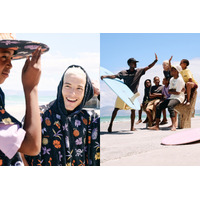 「ワンピース」×サーフカルチャーがかっこいい…！総柄シャツやビーチサンダル、麦わら帽子まで登場　「QUIKSILVER」コラボ 画像