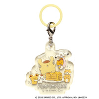 ポムポムプリンの1日に密着♪ 水やり、おひるね、マラカスタイム!? 持ち物のめじるしにも便利なクリアチャーム登場 画像