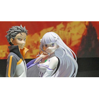 スバルとエミリアたんが等身大フィギュアで「ようこそ！」S4の放送が待ちきれない♪ KADOKAWAブース「リゼロ」コーナーをピックアップ【AnimeJapan 2026 ブースレポ】 画像