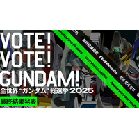 「全世界“ガンダム”総選挙2025」最終結果発表！1位 νガンダム、2位 ウイングガンダムゼロ、3位 Zガンダム！各言語で1位の機体は新規描き下ろしイラストも 画像