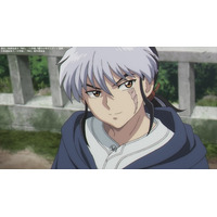 春アニメ「MAO」菜花（CV.川井田夏海）は商店街の門から迷い込んだ見知らぬ世界で摩緒（CV.梶裕貴）という青年と出会い…第1話先行カット 画像