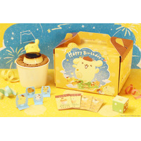 「ポムポムプリン」×パステルコラボで初登場♪ 4月限定スイーツにすごろくも楽しめる☆特別なシフォンケーキ 画像