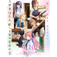 お酒を楽しむ春アニメ「上伊那ぼたん、酔へる姿は百合の花」ハイボール、ワイン、日本酒に舌つづみ♪ 「オープニングが最高」「今期の癒し枠」「期待を超えてきた」【第1話ネタバレあり反応まとめ】 画像