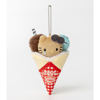 クレープに包まれたキティちゃんが超キュート♪ ハローキティ×「マリオンクレープ」コラボぬいぐるみ登場 画像