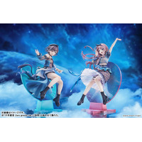 「バンドリ！」MyGO!!!!!の高松燈＆千早愛音が「Zero gravity」衣装で立体化！ 色彩表現を細かいグラデーション塗装で再現 画像