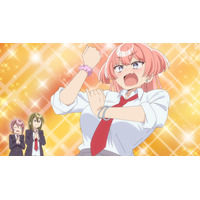 春アニメ「よわよわ先生」“つよつよギャル”椋林瑞希と立ち幅跳び測定!? 第2話先行カット 画像