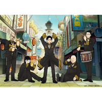 「日本三國」聖地巡礼スタンプラリー＆通天閣コラボイベント開催決定！ヒョウ柄衣装をまとった青輝ら描き下ろしビジュアル公開 画像